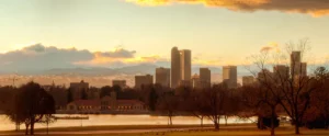 denver at dusk