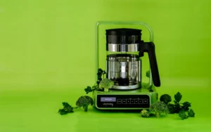 LEVO-C infuser on green background